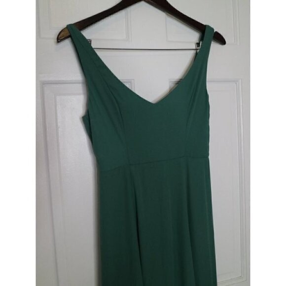 Show Me Your Mumu Green Jenn V Neck Maxi Dress Size XS - Picture 4 of 10
